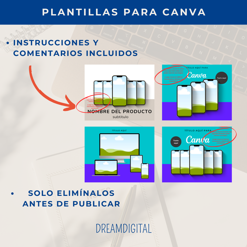 Paquete de Mockups Digitales MRR PLR