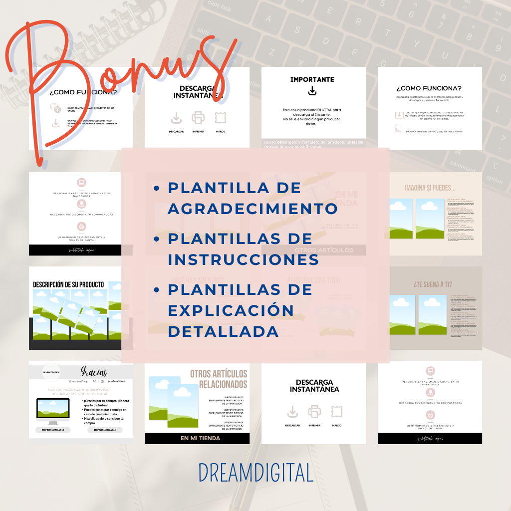 Paquete de Mockups Digitales MRR PLR